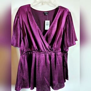 Satin Torrid Blouse